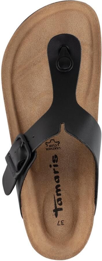 Tamaris Teenslippers Corra zomerschoen slippers met comfortabele tussenstuk voor de tenen