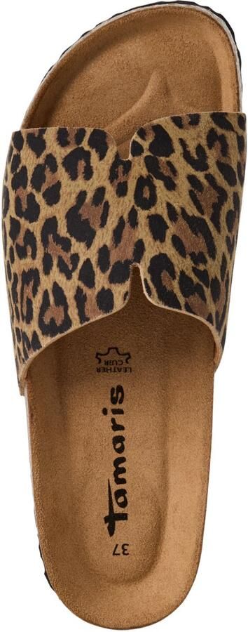 Tamaris Slippers zomerschoen flats instapschoen met brede band