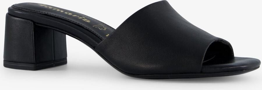 Tamaris Ballerina's blockhak business schoen instapschoen met elastische afwerking