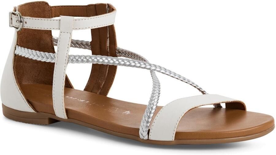 Tamaris Witte damessandalen stijlvol en comfortabel