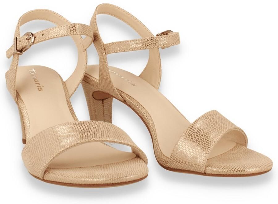 Tamaris sandaal 1-28028-42-968 damesschoenen veganistisch goud