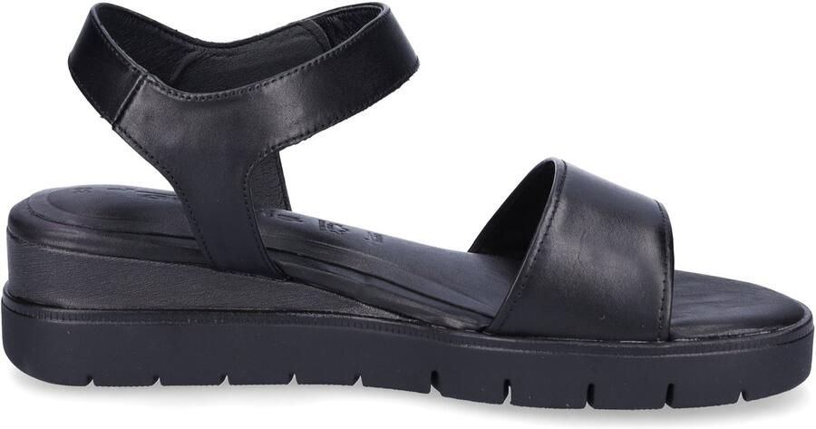 Tamaris Sandaaltjes zomerschoen sandaal sleehak met praktische klittenbandsluiting