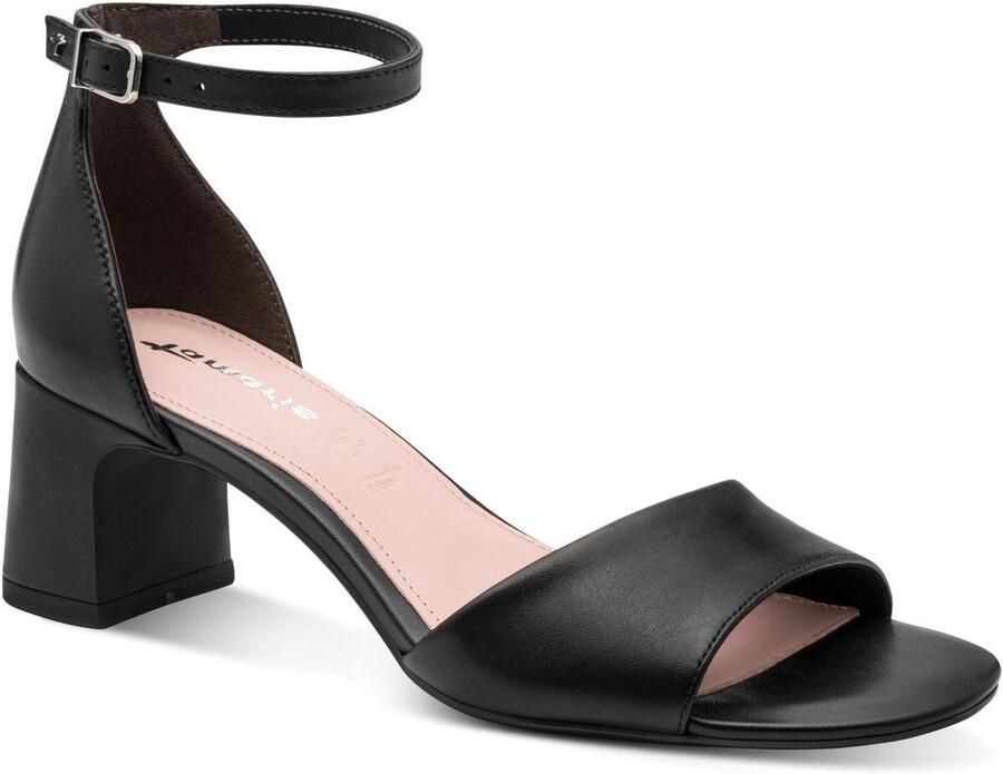 Tamaris leren sandalen voor dames 1-28347-46-003 Dames schoenen elegant zwart