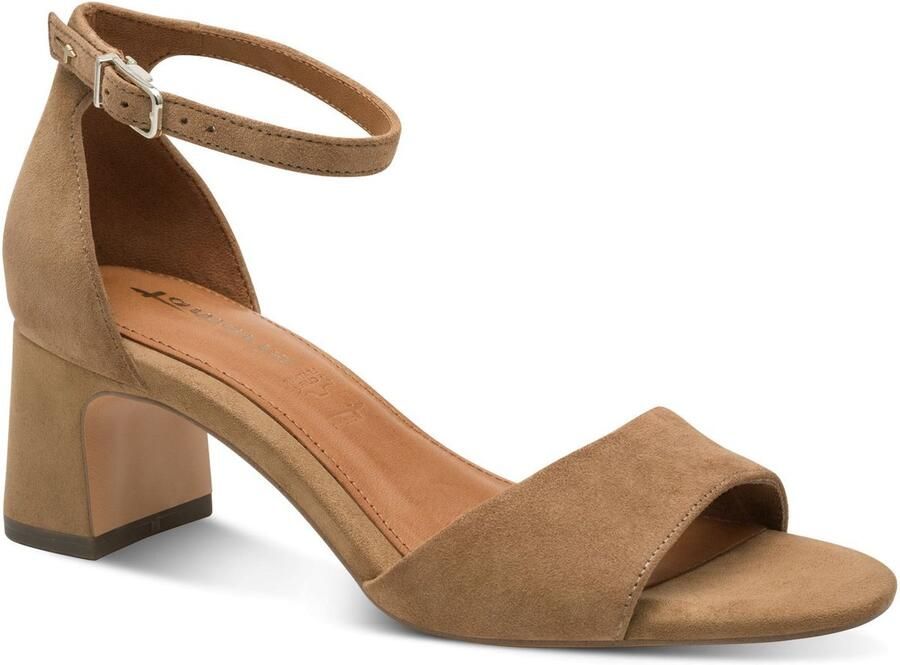 Tamaris Sandalen Met Hak beige Synthetisch