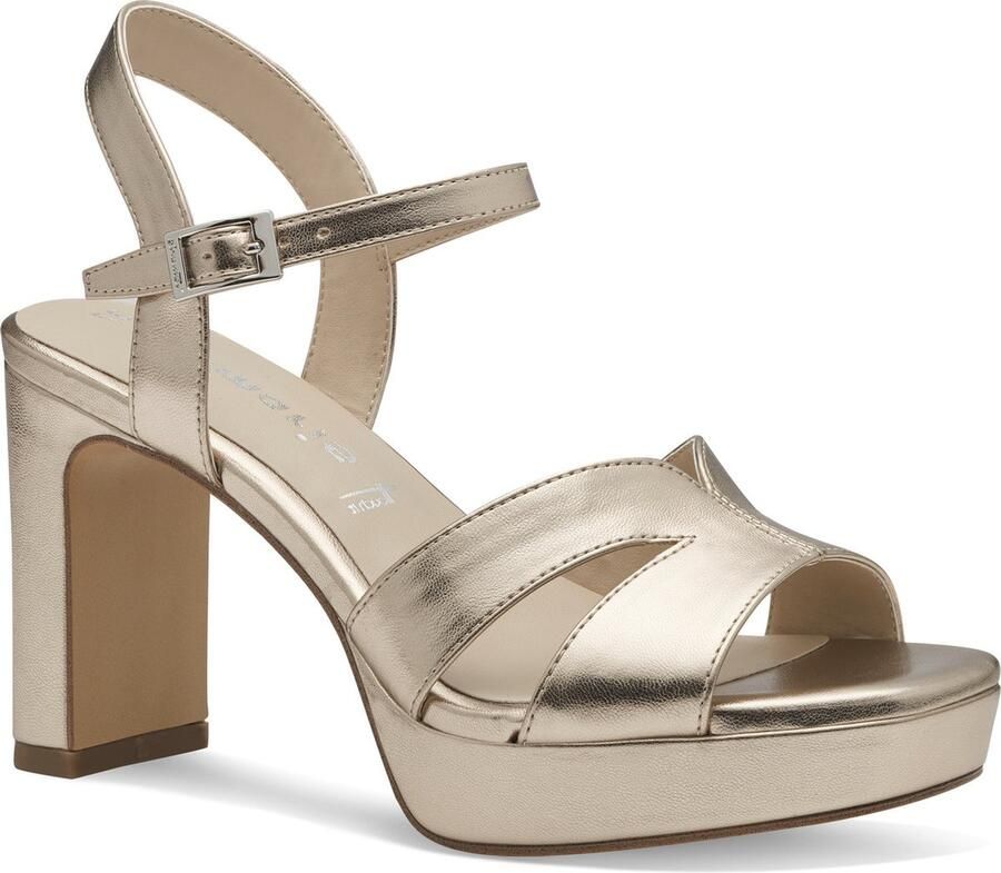 Tamaris sandaal 1-28028-42 400 damesschoenen veganistisch M22800842 beige - Foto 4