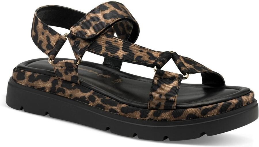 Tamaris Sandalen plateau zomerschoen sandalette met touch it-uitrusting