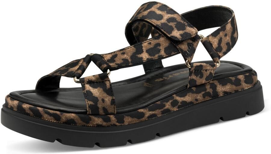 Tamaris Sandalen plateau zomerschoen sandalette met touch it-uitrusting
