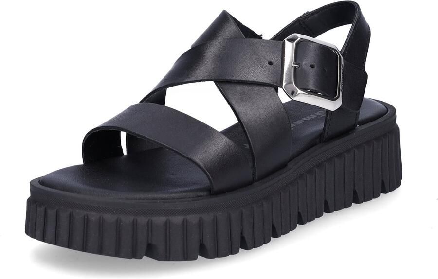 Tamaris Sandaaltjes plateau bandjessandaal zomerschoen met touch it-uitrusting - Foto 2