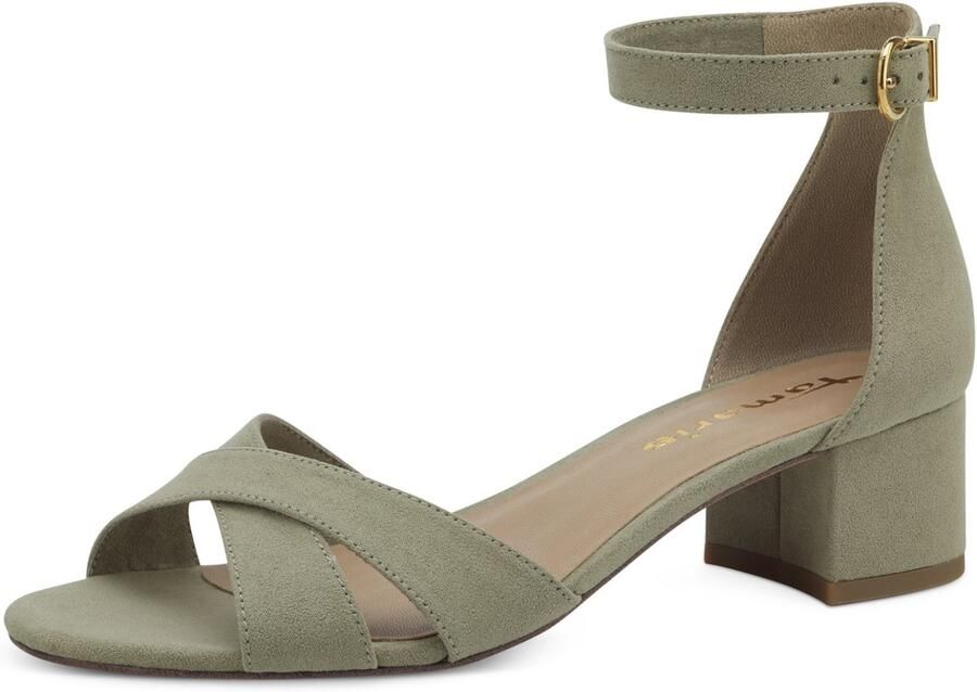 Tamaris dames sandalen 1-28226-42-763 Dames schoenen veganistisch Groen - Foto 2