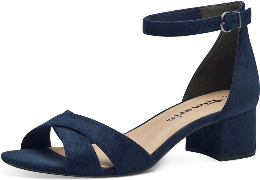 Tamaris dames sandalen 1-28226-42-805 Dames schoenen veganistisch donkerblauw - Foto 2