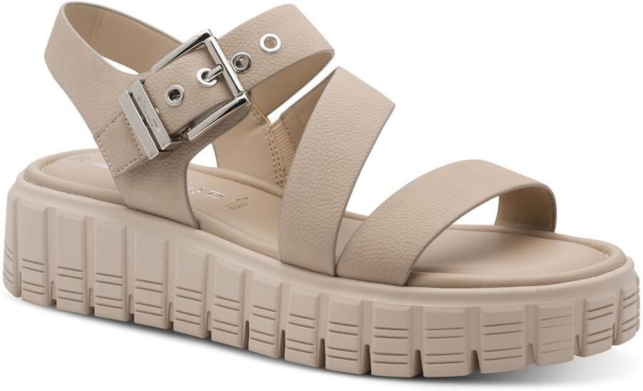 Tamaris dames sandalen beige