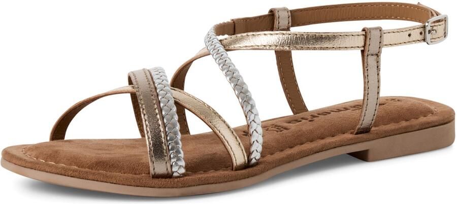 Tamaris Metallic Dames Sandalen Stijlvol en Comfortabel
