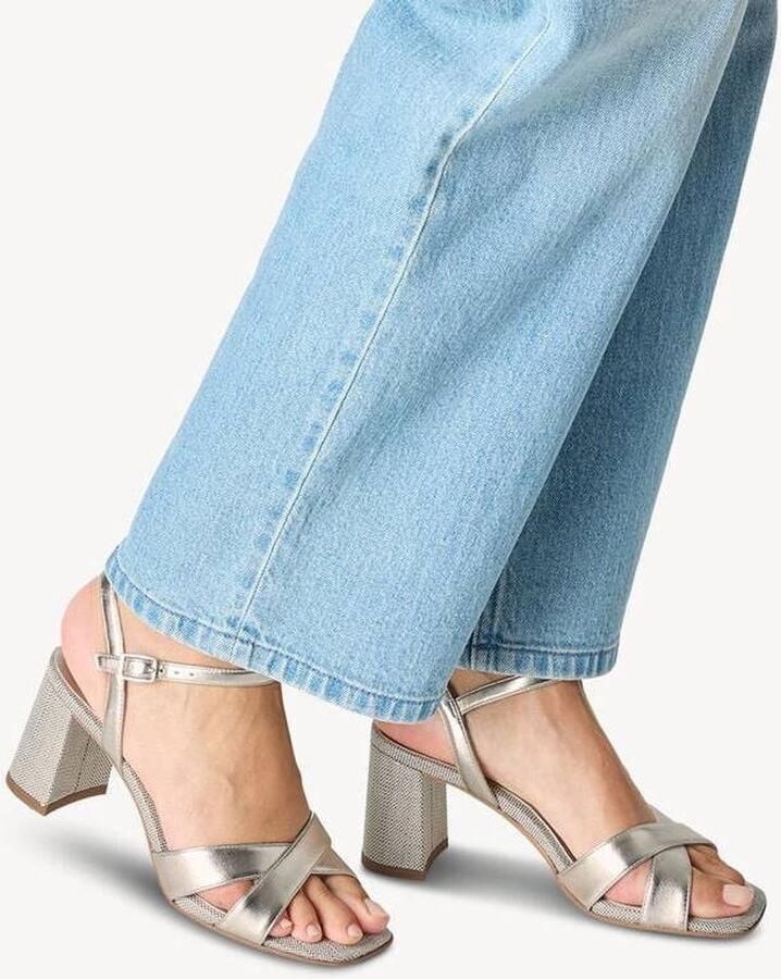 Tamaris Moderne elegante sandalen met blokhak - Foto 5