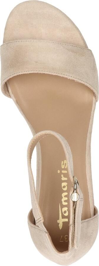 Tamaris Beige Elegante Platte Sandalen voor Vrouwen Beige Dames - Foto 19