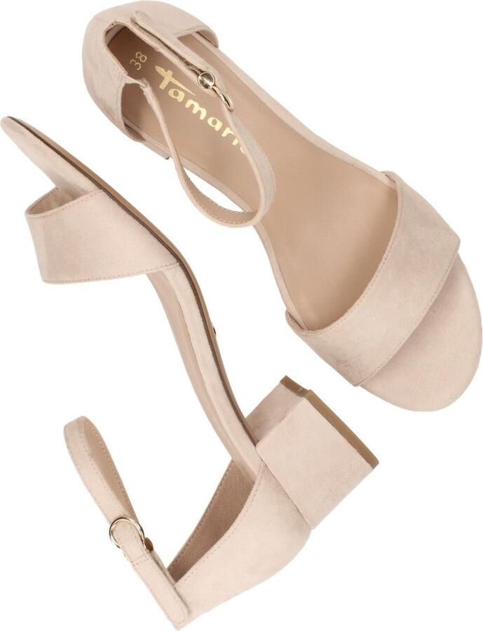 Tamaris Beige Elegante Platte Sandalen voor Vrouwen Beige Dames - Foto 3