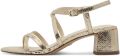 Tamaris Essentials Dames Sandalen LT GOLD STRUCT - Goud