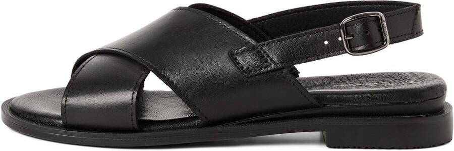 Tamaris Sandalen van leer met riempjes en doornsluiting - Foto 3