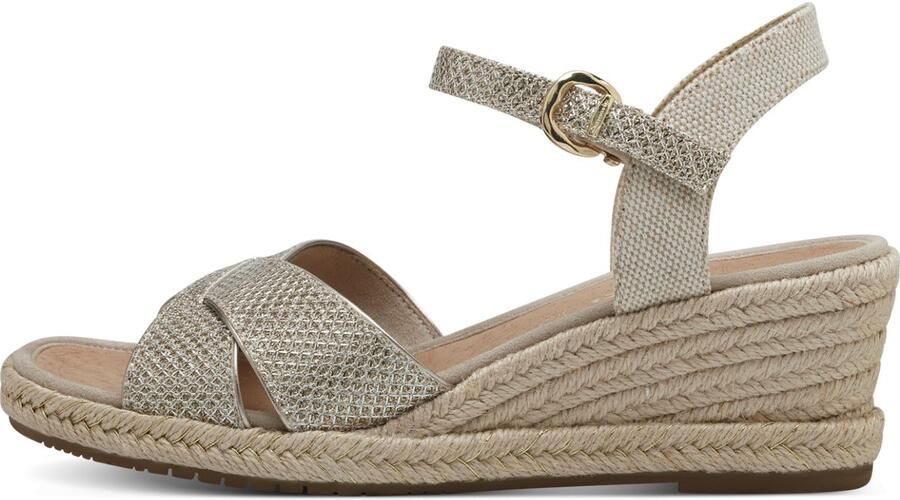Tamaris Slippers plateau zomerschoen pantoffels in monochrome look - Foto 8