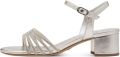 Tamaris damessandaal 1-28248-44 957 damesschoenen vegan M2824844 metallic - Zilver