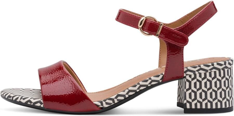 Tamaris damessandaal 1-28249-42-590 damesschoenen veganistisch rood