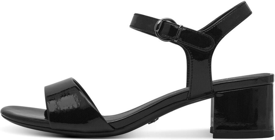 Tamaris Sandaaltjes blokhak feestdagenschuh avondschuh klittenband onder de siergesp