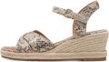 Tamaris Sandalen Touwzool Sandalen Touwzool Taupe - Taupe