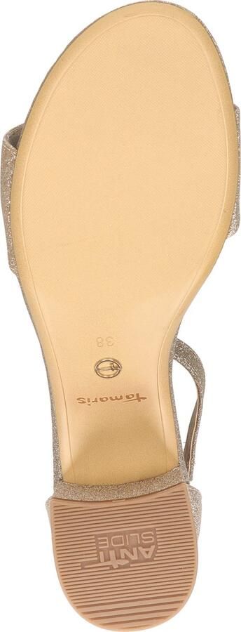 Tamaris Elegante Metallic Vegan Sandalette Yellow Dames - Foto 16