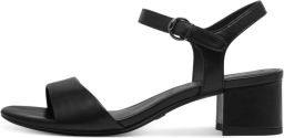 Tamaris leren sandalen 1-28250-42-001 dames schoenen blokhak zwart