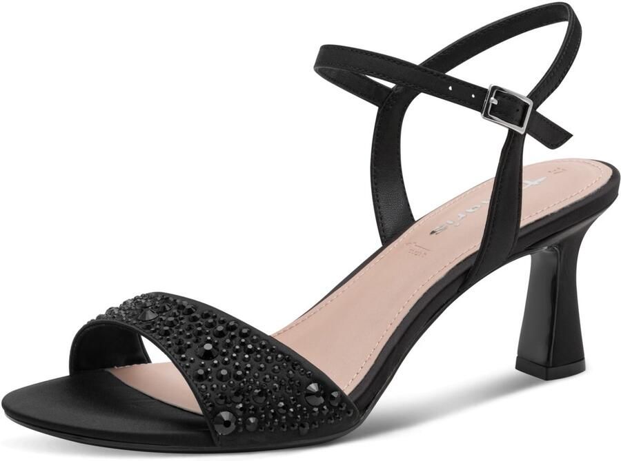 Tamaris damessandaaltjes 1-28313-46-043 damesschoenen stiletto Black Glam
