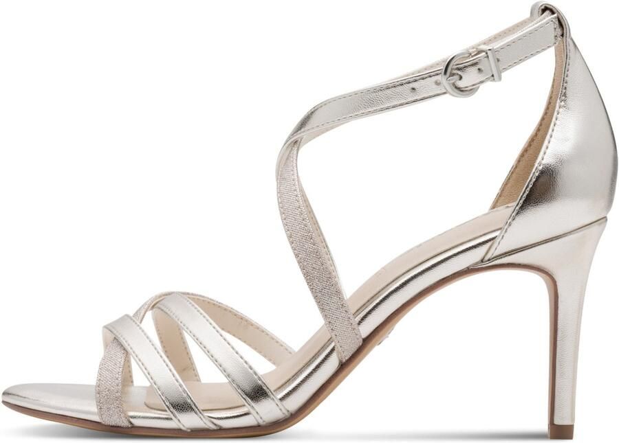 Tamaris sandalen dames 1-28382-42-957 damesschoenen stiletto Platinum - Foto 3