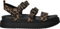 Tamaris Sandalen Plat Sandalen Plat beige - Bruin