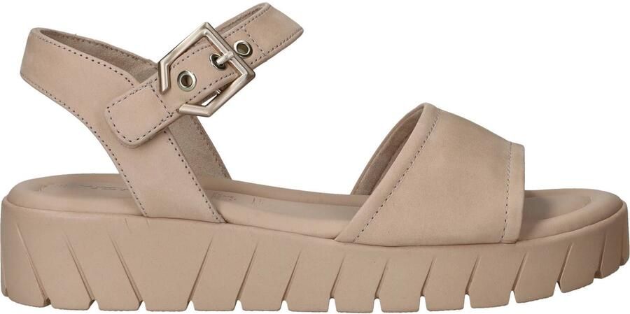 Tamaris Sandaal 'Sandalen Plat' offwhite