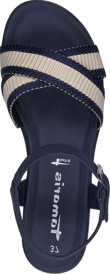 Tamaris Zwarte Casual Open Sandalen Stijlvol en Comfortabel Black Dames - Foto 5