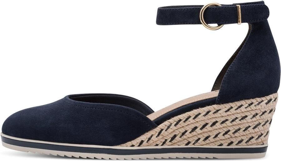 Tamaris Pumps met sleehak instapschoen bandjessandaal met modieuze jute-afwerking - Foto 2