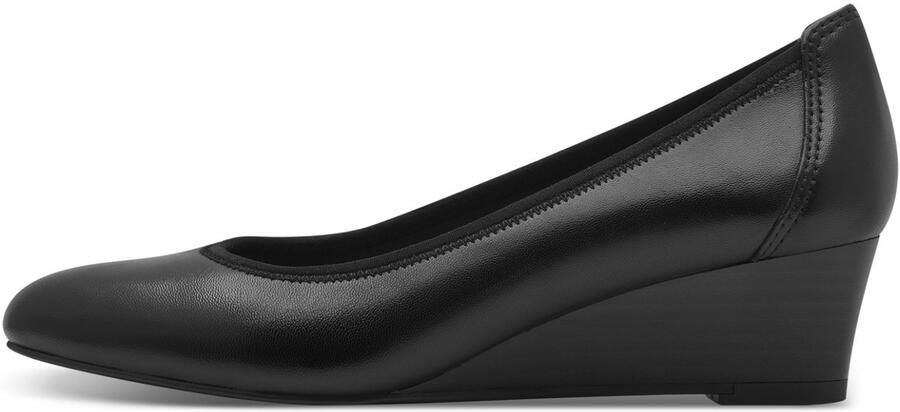 Tamaris Pumps sleehak lage schoen instapschoen met comfortabele elastische afwerking - Foto 2