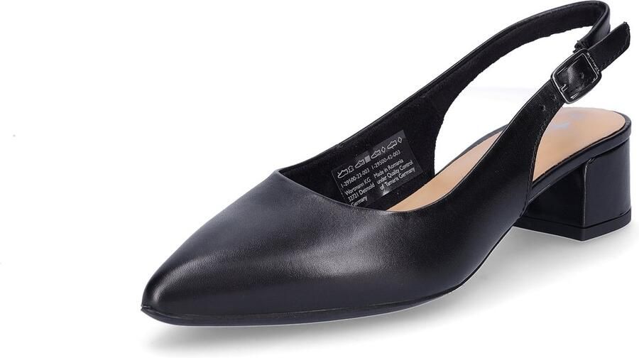 Tamaris Slingback pumps avondschoen zomerschoen blokhak met touch it-uitrusting - Foto 4