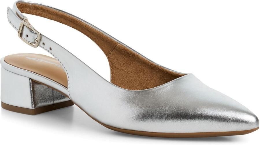 Tamaris Slingback pumps blokhak avondschoen businessschoen met verstelbare gesp