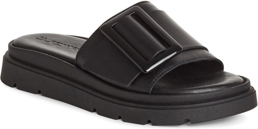 Tamaris Slippers Plateauzool zomerschoen met modieuze siersluiting