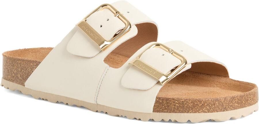 Tamaris leren muiltje 1-27543-42-413 damesschoenen M2753342 beige