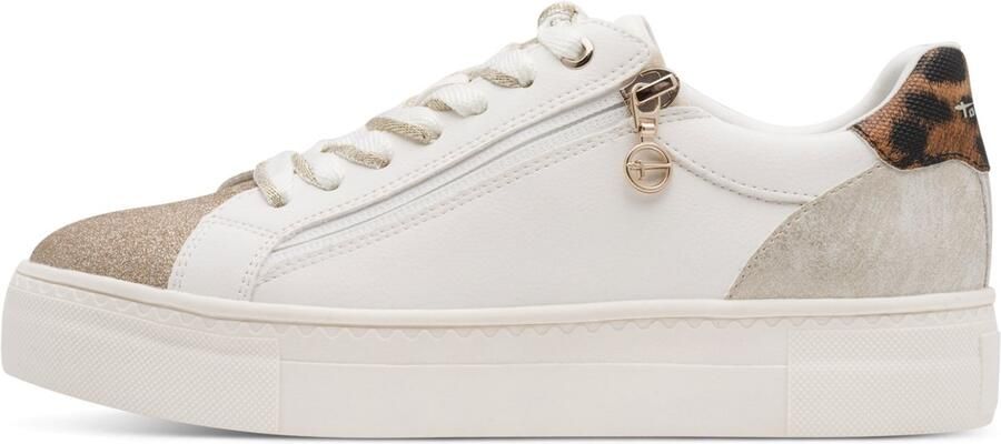 Tamaris lage toptrainers 1-23313-41 197 damesschoenen vegan white comb - Foto 2
