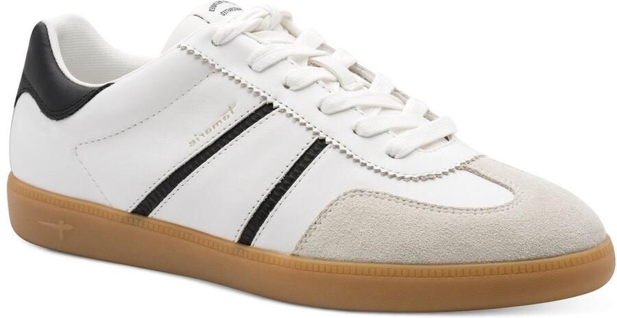 Tamaris Sneaker 1-23624-43 125 dames lage damesschoenen leer M2362443 wit