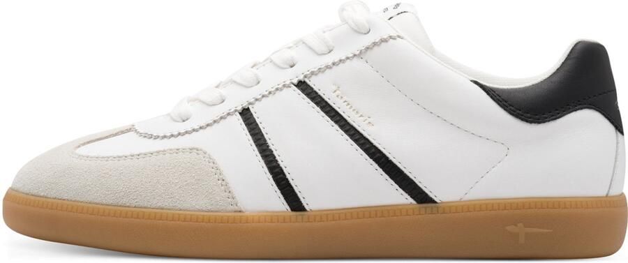Tamaris Sneaker 1-23624-43 125 dames lage damesschoenen leer M2362443 wit