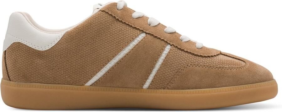Tamaris Sneaker 1-23624-43 341 Dames Lage Damesschoenen Leer M2362443 taupe - Foto 3