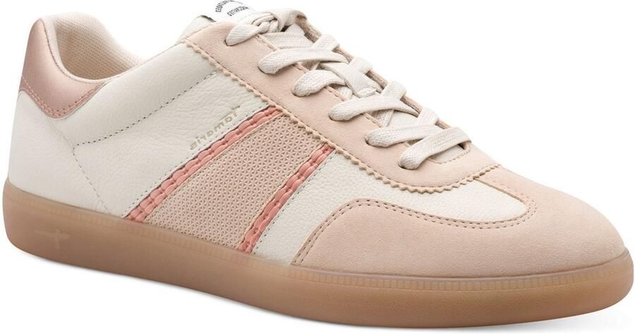 Tamaris Sneaker 1-23624-43 596 Dames Lage Damesschoenen Leer M2362443 rose comb