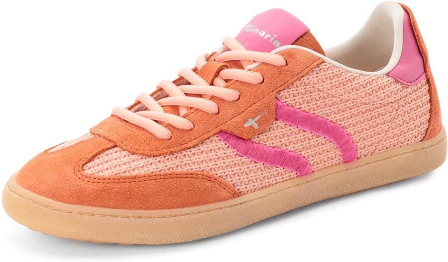 Tamaris Sneakers laag donkeroranje oudroze donkerroze - Foto 2