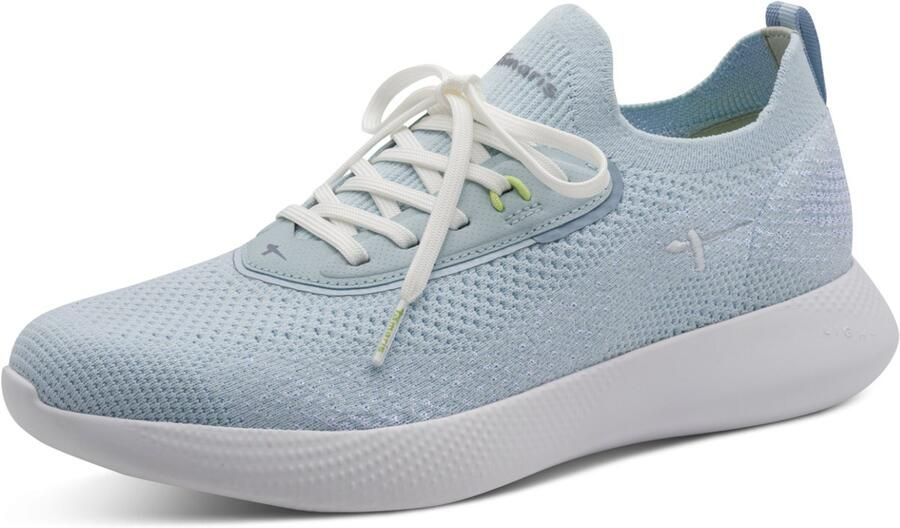 Tamaris dames sneaker 1-23715-46-880 dames lage veganistische sneaker lichtblauw - Foto 3