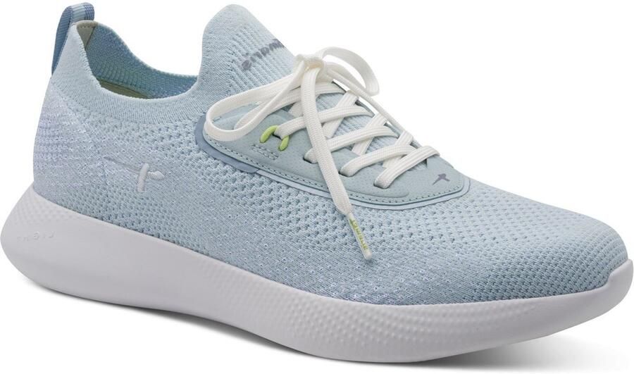 Tamaris dames sneaker 1-23715-46-880 dames lage veganistische sneaker lichtblauw - Foto 2