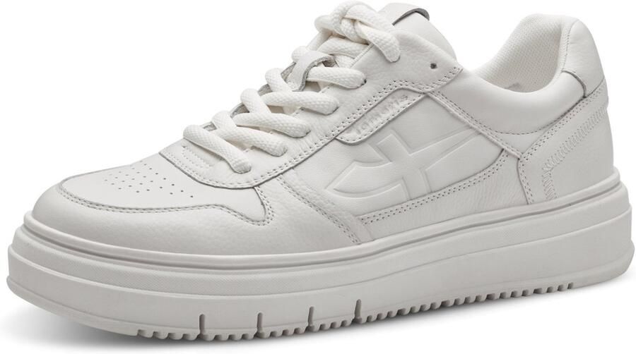 Tamaris Plateausneakers trendsneaker vrijetijdsschoen veterschoen in coole basket-stijl - Foto 2