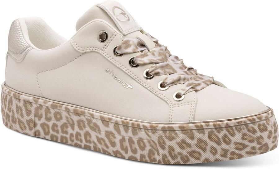 Tamaris damestrainers 1-23751-44 329 lage damesschoenen vegan M2375144 luipaard - Foto 2