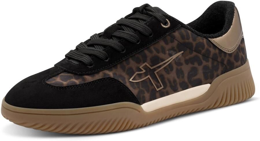 Tamaris Sneakers laag bruin brons zwart